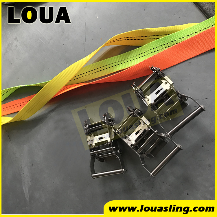 stainless-steel-ratchet-strap-35mm-2 stainless steel ratchet strap manufacturer supplier-Loua Sling Co.,Ltd