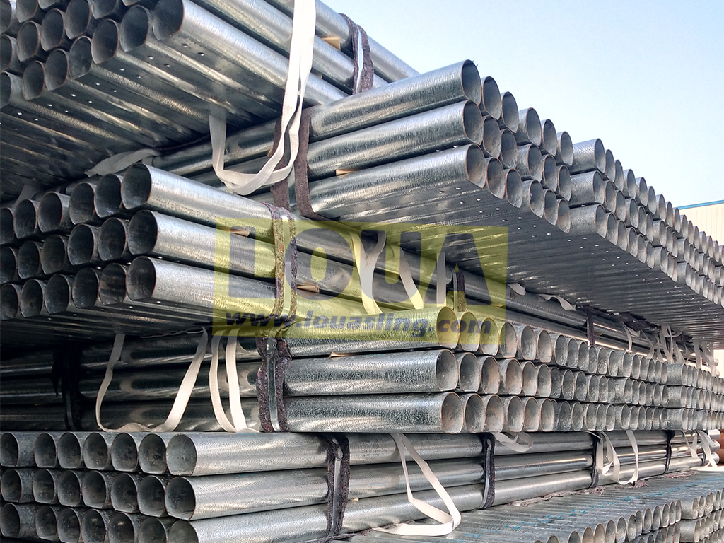 Steel Pipe lifitng strap color white -LOUA SLING CO,.LTD